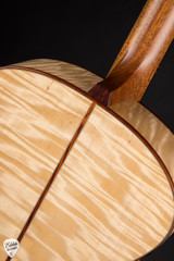 Circle Strings Baritone Acoustic Guitar with Old Growth Sitka Spruce and Quilted Tochi