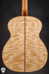 Circle Strings Baritone Acoustic Guitar with Old Growth Sitka Spruce and Quilted Tochi