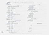 Spec Sheet for Suhr Classic T Roasted Limited Edition Stone Gray Electric Guitar