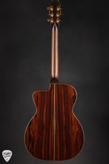 Bourgeois OMC Acoustic Guitar with Bearclaw Italian Spruce and Cocobolo