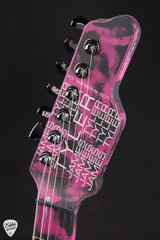 James Tyler Studio Elite Satin White with Neon Pink Shmear Electric Guitar