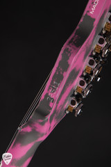 James Tyler Studio Elite Satin White with Neon Pink Shmear Electric Guitar