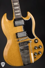 Gibson Custom Limited Edition 1964 SG Standard Reissue Korina VOS Antique Natural Electric Guitar