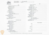 Suhr Spec sheet