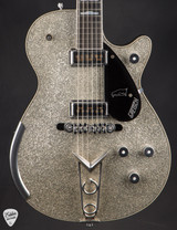 2020 Gretsch Custom Shop Masterbuilt Stephen Stern G6134 Penguin Relic Silver Sparkle Electric Guitar