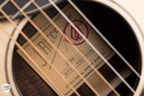 J Rieck OM Acoustic Guitar with Lutz Spruce and Claro Walnut