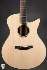 J Rieck OM Acoustic Guitar with Lutz Spruce and Claro Walnut