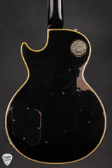 Gibson Custom Shop Limited Edition 1968 Les Paul Custom Reissue Heavy Aged Olive Drab Electric Guitar