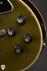 Gibson Custom Shop Limited Edition 1968 Les Paul Custom Reissue Heavy Aged Olive Drab Electric Guitar