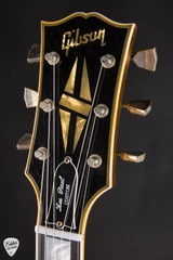 Gibson Custom Shop Limited Edition 1968 Les Paul Custom Reissue Light Aged Ebony Top Electric Guitar