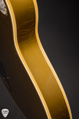 Gibson Custom Shop Limited Edition 1968 Les Paul Custom Reissue Light Aged Ebony Top Electric Guitar