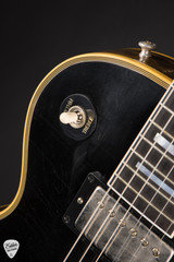 Gibson Custom Shop Limited Edition 1968 Les Paul Custom Reissue Light Aged Ebony Top Electric Guitar