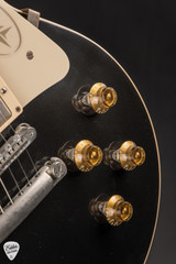 2011 Gibson Custom Shop 57 Les Paul Standard VOS Charcoal Frost Metallic Electric Guitar