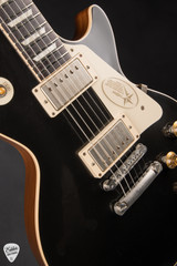 2011 Gibson Custom Shop 57 Les Paul Standard VOS Charcoal Frost Metallic Electric Guitar