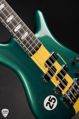 Spector NS 2 4 String Neck Thru British Racing Green Electric Bass