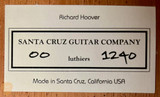 Santa Cruz 1929 00 Georgia Peach - All Mahogany