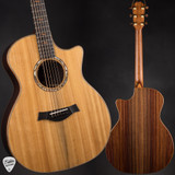 Taylor Custom 21 C14ce B6021 Grand Auditorium Dark Forest Sinker Cypress and Indian Rosewood Acoustic Guitar