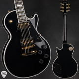 Gibson Custom Shop Les Paul Custom Ebony Electric Guitar