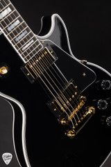 Gibson Custom Shop Les Paul Custom Ebony Electric Guitar