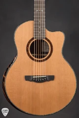 Kevin Ryan Paradiso Grand Concert Acoustic Guitar with Western Red Cedar and Indian Rosewood