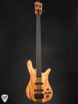 Spector NS 2 4 String Neck Thru Fretless Box Elder and Swamp Ash Electric Bass