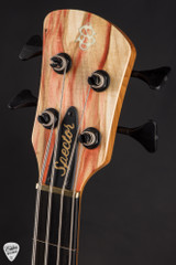 Spector NS 2 4 String Neck Thru Fretless Box Elder and Swamp Ash Electric Bass