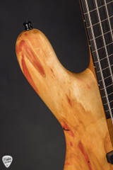 Spector NS 2 4 String Neck Thru Fretless Box Elder and Swamp Ash Electric Bass