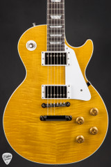 Gibson Custom Shop Les Paul Standard Gloss Translucent Amber Electric Guitar