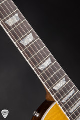 Gibson Custom Shop Les Paul Standard Gloss Translucent Amber Electric Guitar