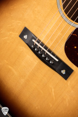 Huss and Dalton DS12 Custom Acoustic Guitar with Bearclaw Sitka Spruce and Tasmanian Blackwood in Sunburst