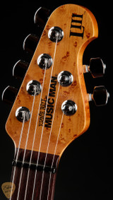 2023 - Ernie Ball Music Man Luke 3 HH Maple Top - Cherry Burst Quilt