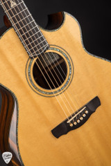 2006 Kevin Ryan Cathedral Grand Fingerstyle Acoustic Guitar with Engelmann Spruce and Brazilian Rosewood
