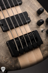 Spector NS 5 5 String Neck Thru Buckeye Burl and Swamp Ash Electric Bass