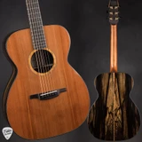 McNally OM Custom Acoustic Guitar with Redwood and Exotic Ebony