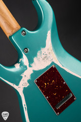 Tom Anderson The Classic Sherwood Green over Shell Pink Electric Guitar