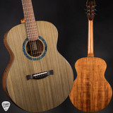 2026 Jeff Jewitt JJ Small Jumbo Acoustic Guitar with Dark Forest Ancient Cypress and Tasmanian Blackwood