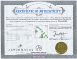 Carbon Date Certificate for 2026 Jeff Jewitt JJ Small Jumbo Acoustic Guitar with Dark Forest Ancient Cypress and Tasmanian Blackwood