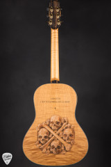 Blind Guitars B24L Catacombes de Paris Acoustic Guitar with Alpine Spruce and Flamed Maple