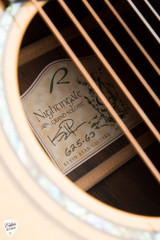 2007 Kevin Ryan Nightingale Grand Soloist Acoustic Guitar with Engelmann Spruce and Brazilian Rosewood