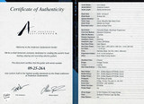 Certificate for Authenticity for Tom Anderson Icon Classic Shorty Metallic Ice Purple Electric Guitar
