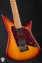 Ernie Ball Music Man Albert Lee HSS Honey Burst Electric Guitar