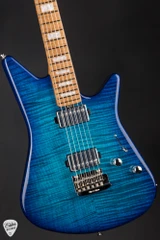 Ernie Ball Music Man BFR Albert Lee HH Malibu Burst Electric Guitar