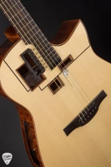 Raymond Kraut Modified Dreadnought Acoustic Guitar with Swiss Moon Spruce and The Tree Mahogany