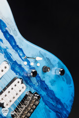 James Tyler Studio Elite HDX Antarctic Shmear with Blue Fade Electric Guitar