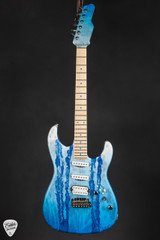 James Tyler Studio Elite HDX Antarctic Shmear with Blue Fade Electric Guitar