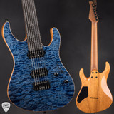 Suhr Modern 7 Quilt Roasted Trans Whale Blue Electric Guitar