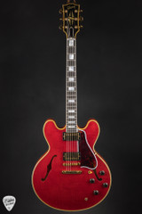 Gibson Custom Shop Limited Edition 1960 ES 355 Reissue with Figured Maple Light Aged Sixties Cherry Electric Guitar