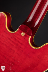 Gibson Custom Shop Limited Edition 1960 ES 355 Reissue with Figured Maple Light Aged Sixties Cherry Electric Guitar