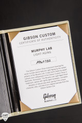 Certificate of Authenticity for Gibson Custom Shop Limited Edition 1960 ES 355 Reissue with Figured Maple Light Aged Sixties Cherry Electric Guitar