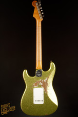 2023 - Fender Custom Shop Eddie's Guitars Exclusive Dealer Select Roasted 1963 Stratocaster Heavy Relic - Chartreuse Sparkle